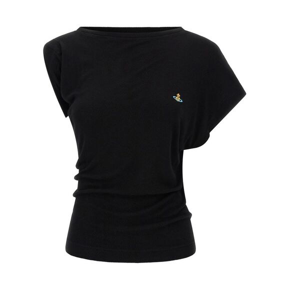 Vivienne Westwood Tops - Vivienne Westwood Black Viscose Women's T-Shirt